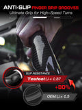 TESFEEL Real Carbon Fiber Steering Wheel for Ford Mustang 2018-2023