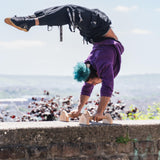 CALI SPORTS Push Up Bar Calisthenics Equipment, Solid Wood Parallettes Bars for Floor Use, Perfect Pushup Bar and Handstand Push Up Handles for Men and Women, Includes Wrist Wraps CALI SPORTS