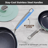 Nuwave Lux 13pc Forged Lightweight Nonstick Ceramic Cookware Set, PFAS-Free