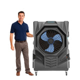 Polar Blades Polar Jet 18" - 7650 CFM Cooler with Variable Speeds, 32 Gal Water Tank With 3,175 ft² Coverage Patio, Basement, Office & More