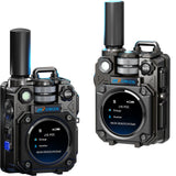 OMIZN 4G POC Walkie Talkie with SIM Card Included, Nationwide Push to Talk Radio with AES256 Encryption, AI Noise Reduction, SOS Alert for Business, Security & Warehouse Communication,2 Pack