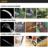 Garden Tool Set, Stainless Steel Heavy Duty Gardening Tool Set, with One Touch Safety Locking w/ Storage Case