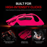 Angry miao AM Infinity Mouse .97 Wireless Gaming Mouse 47g Ultra-Light PAW3950 Sensor, 8K Dual Polling Rate 30,000 DPI, Claw & Fingertip Grip Optimized, 1.2s Hot-Swap Fast Charge, Tri-Mode Mouse Pink
