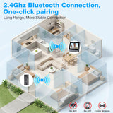 KEPEAK Doorbell Camera Wireless, Video Door Bell Battery with Monitor