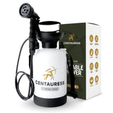 Portable Camping Shower Pump w/ Showerhead Holder and Safety Valve (45 PSI) - Portable Shower for Camping - Surf Rinse Kit - Beach Shower Pump – Camp Shower Kit - Portable Outdoor Shower Camping