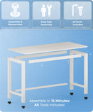 51'' Home Office Desk Modern Computer Desk 51.2X 23.6x29.5 inches PC Table with Thicken Frame