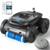 OKAYBOT P2 Robotic Pool Cleaner Vacuum with Remote Control and App