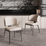HaufChox Dining Chairs Modern High Backrest Comfortable, Fashion