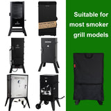 Outdoor Electric Smoker Cover for Masterbuilt 40", Pit Boss 3-Series Gas Vertical Smoker PBV3G1 & PBV3A1 & 10773, 25"W x 25"D x 40"H