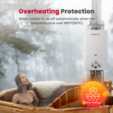 GASLAND 16L Propane Tankless Water Heater, 110,000 BTU Instant Hot Water System, 4.22 GPM High Flow Gas Heater with Digital Display for Tiny House, Mobile Home, RV, Cabin & Outdoor Use