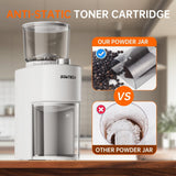 SOWTECH Conical Burr Coffee Grinder, Adjustable Electric Mill, 38 Precise Grind Settings, Precision Timer, for Espresso, Drip and French Press, Home &Office, Black