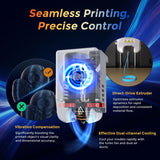3D Printer AD5M, 1-Click Full-Auto Calibration 600mm/s Fast Printing, CoreXY High-Speed Precision with Every Layer