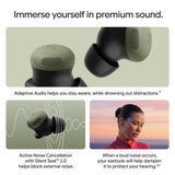 Google Pixel Buds Pro 2 - Wireless Bluetooth Earbuds - Olive