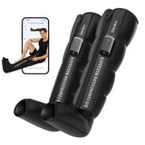 beoka Leg Massager for Circulation and Pain Relief, Leg Recovery System for Fast Recovery, Cordless Air Compression Boots with 3 Modes 5 Intensities for Athletes Runners and Travelers-S
