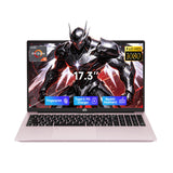 NIMO 17.3" FHD Gaming Laptop, AMD Ryzen 5 6600H (Beat i7-1165G7, 6-Core up to 4.5GHz) 16GB DDR5 RAM 512GB SSD, Radeon 660M Graphics 100W PD Backlit Keyboard Fingerprint Computer for Student & Business