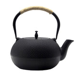 Big Cast Iron Teapot, Japanese Tetsubin Tea Kettle for Stovetop Safe, Cast Iron Tea Pot with Stainless Steel Infuser for Loose Tea and Enameled Interior(1800ml/60.9oz)