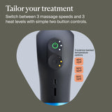 TheraGun Mini Plus Massage Gun by Therabody - Portable Massage Enhanced with Heat – Travel Essential for Faster Recovery On The Go
