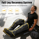 Yopast Air Compression Leg Massager, Professional Sequential Foot & Full Leg Massager for Circulation and Pain Relief, Fast Recovery Compression Boots for Athletes, Gifts for Men Women
