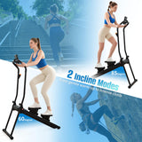 HXD-ERGO Stair Stepper for Home, 6-Level Magnetic Resistance Stepper Machine with Incline Modes & LCD Monitor, 330LBS Capacity Quiet Stair Climber, Steppers for Exercise at Home, Stair Master Workout
