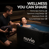Nuvio Long Recovery Pod Pro - 120 Gallon Ice Bath Cold Plunge Tub