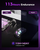 GravaStar Mercury X Pro Wireless Gaming Mouse, Come with 8K Dongle – 32,000 DPI PAW 3950 Sensor, 8,000Hz Polling Rate