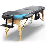 Premium Memory Foam Massage Table - Easy Set Up - Foldable & Portable with Carrying Case Luxton Home