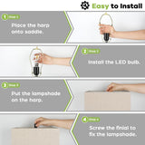Set of 2 Touch Control Table Lamp with 2 USB Ports, 3-Way Dimmable Modern Nightstand Lamp Sets Bedside Touch Desk Lamp with Fabric Cream Shade For Bedroom Table Living Room Reading, Included Bulbs