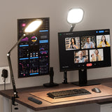 2 Packs Video Conference Light for Computer, Webcam, Video Recording