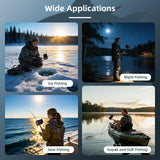 Underwater Fishing Camera with 4.3" HD IPS Screen, 220° Wide-Angle View, 50ft Waterproof Cable – Ideal for Ice, Lake, Boat and Kayak Fishing