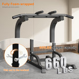 DONIUZ Power Tower Pull Up Bar and Dip Station, Multi-Function Home Gym, Strength Training Fitness Equipment, Height Adjustable(DZ-580A)