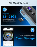 XTU 2K Video Doorbell Camera Wireless with Chime, No Monthly Fee
