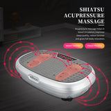 EILISON FitMaxx 3D XL Vibration Plate Exercise Machine - Whole Body Workout Vibration Platform w/Loop Bands - Lymphatic Drainage Machine for Weight Loss, Shaping, Recovery (Fitpro Silver)