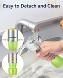 Immersion Blender Handheld 1000W 5 in 1 Corded Stick Hand Blender Kitchen with 12 Speed, BPA-Free, Mixing Beaker, Chopper