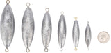 Fishing - Battle Angler Double Ring Torpedo Lead Weight Sinker (Size: 16oz / Pack of 5) BATTLE ANGLER BATTLE READY