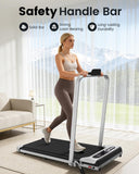 Yagud Walking Pad Treadmill for Home Office, Portable Under Desk Treadmill with Remote Control and LED Display, Walking Jogging Running Machine for Home