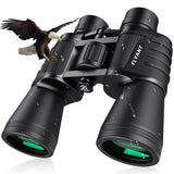 20x50 High Powered Binoculars for Adults, Waterproof Compact Binoculars with Low Light Vision for Bird Watching Hunting Football Games Travel Stargazing Cruise with Carrying Bag FLYANT