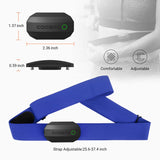 COOSPO Bluetooth Heart Rate Monitor Chest Strap H808S, ANT+ BLE HR Monitor Chest, HRM IP67 Waterproof, Use for Running Cycling Gym and Other Sports