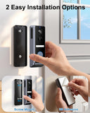 KEPEAK Doorbell Camera Wireless, Video Door Bell Battery with Monitor