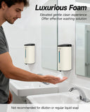 AIKE Wall Mount Automatic Foam Soap Dispenser 25 OZ Commercial Large Capacity Stainless Steel Model AK1205FA(Matte White)