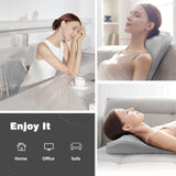 Neck and Shoulder Massager with Heat, Shiatsu Massage Pillow with 3D Deep Tissue Kneading Boriwat