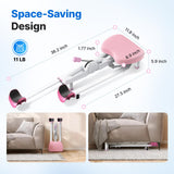 MERACH Split Machine, Stretching Equipment for Flexibility, 180° Leg Stretcher with 6-Level Length Adjustment & Comfortable Pad, Home Stretch Machine for Dance, Gymnastics, 300lbs Capacity (Pink)