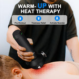 RapidGun Pro Max Vibration Therapy Massage Gun, 6500RPM Handheld Deep Tissue Muscle Massager, Fascia Release Massage & Sensitive Areas & Full Body Pain Relief – Gifts for Men & Women