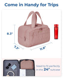 Travel Toiletry Bag, Lightweight Large Wide-open BAGSMART