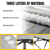 YELLOW JACKET Camping Cot with Mattress for Adults, Camping Cot for Adults with Cushion and Pillow Portable Folding Bed with Carry Bag for Camp, Home, Office, Travel, Black Supports 450 Lbs