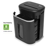 Long Duty Cycle 18-Sheet Crosscut Paper/CD/Credit Card Shredder, AntiJam Feature, 30-Minute Continuous Run Time, Large 6-gal Pullout Basket Aurora