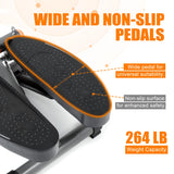 Mini Stair Stepper for Exercise at Home Stair Stepper with Resistance Bands Exercise Equipment for Home Stair Climber Stepper Machine for Home Gym Cardio Equipment for Full Body Workout