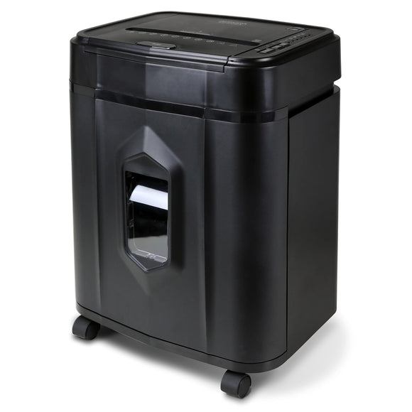 120-Sheet Auto Feed High Security Micro-Cut Paper Shredder / 30 Minutes (Black) Aurora
