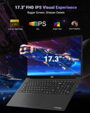 NIMO 17.3" Gaming-Laptop, AMD Ryzen 7 8745HS (Up to 4.9GHz Beat R9 7940HS) 32GB RAM 1TB SSD Radeon 780M, USB 4.0 FHD PC for AI Multitasking & Remote Video Creators Streaming 2-Yr Warranty