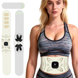 RoundT2 Ab Stimulator Muscle Toner - Heating & Massage Functions, Fat Burning & Abdominal Toning Device, Unisex Portable Home Fitness Equipment for Women Men Gifts