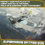 ANBURI RC Plane 4 Channel RC Airplane FW190 Ready to Fly with Upgraded Xpilot Stabilization System & One Key Aerobatic, Remote Control Airplanes for Beginners Adult
